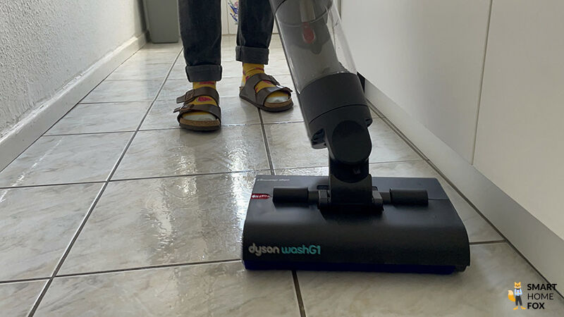 Dyson Wash G1 уборка плитки